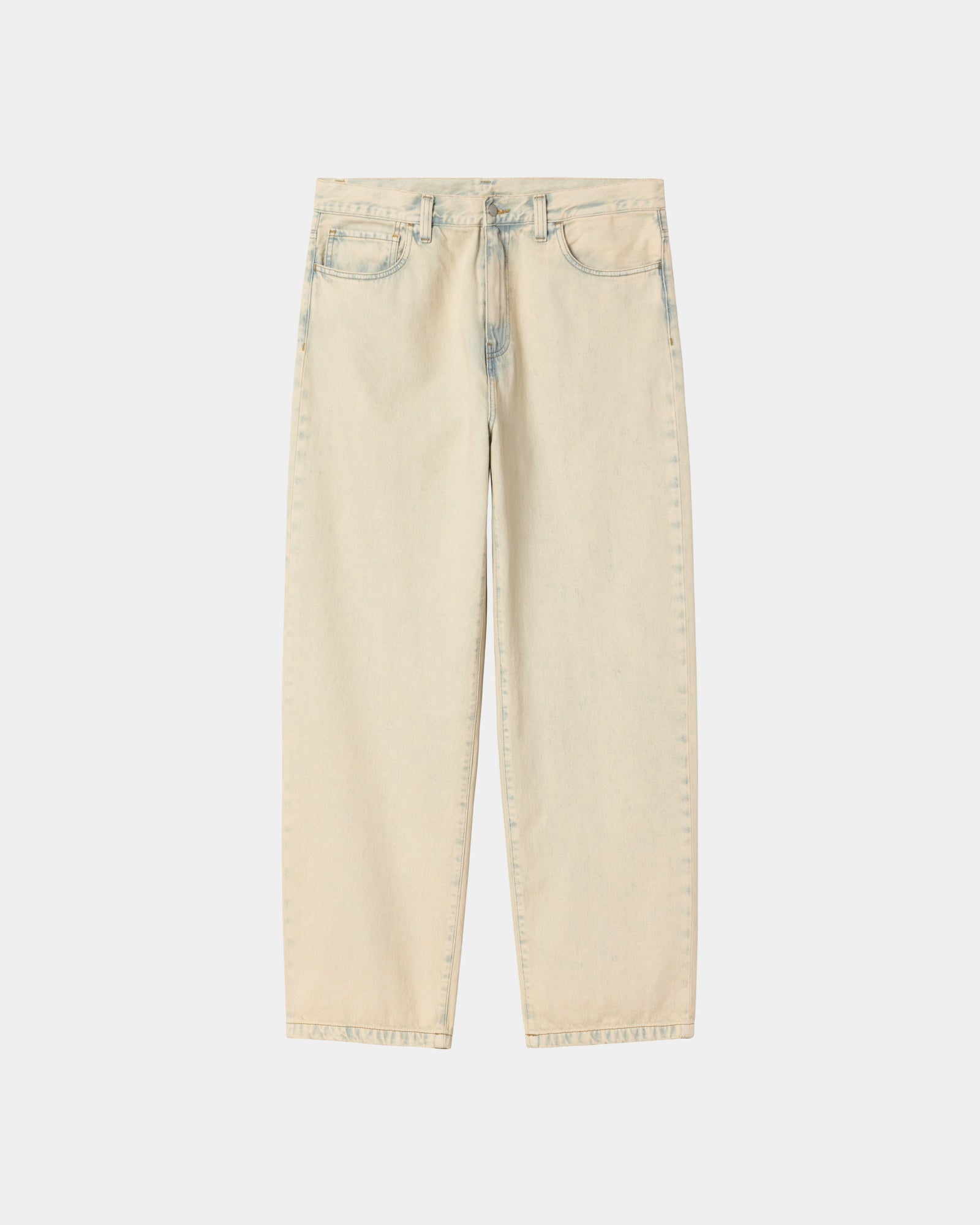 Landon Men's Casual Pants - Light Blue Sand Bleached Denim for Everyday Wear & Outdoor Activities