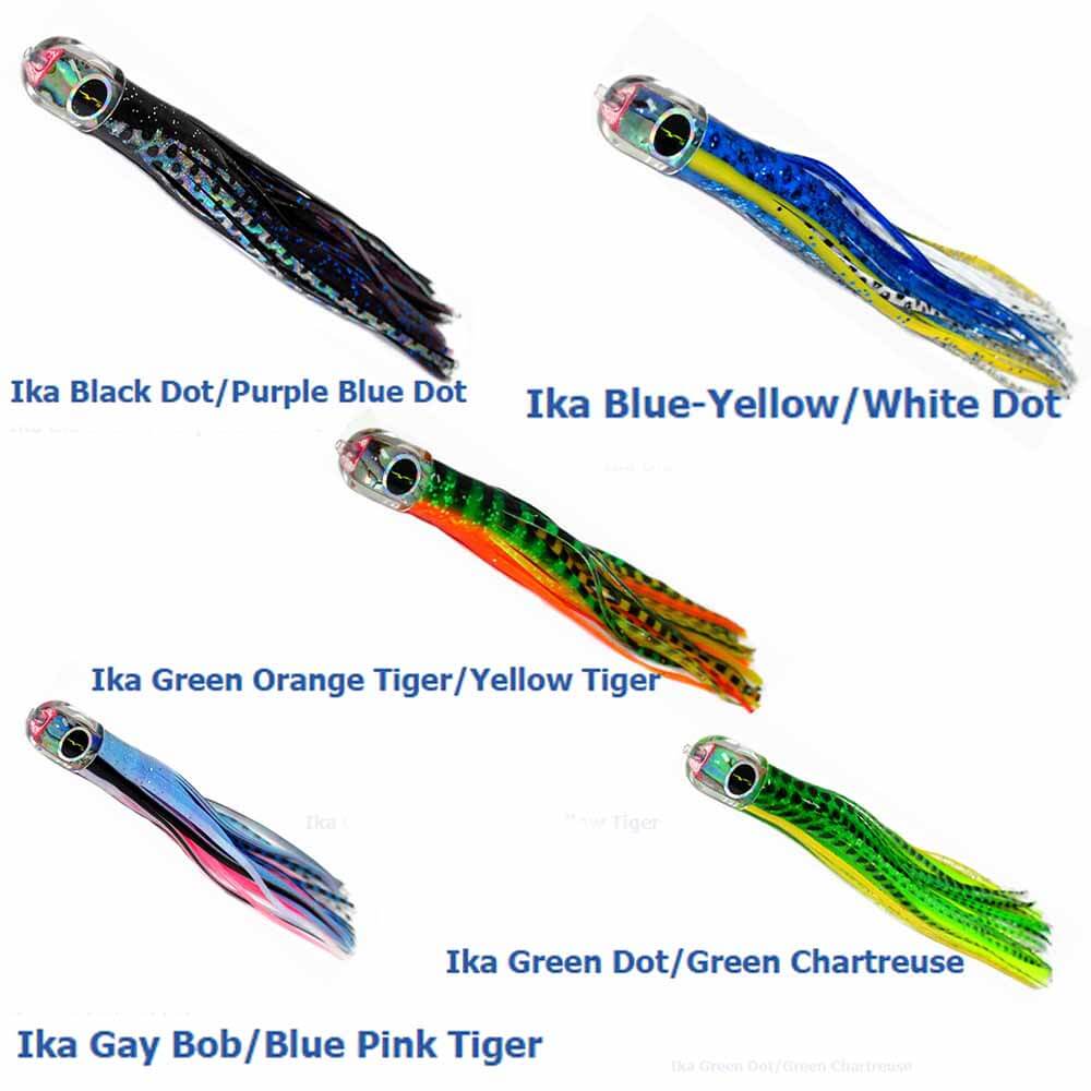 Premium Black Bart Ika Trolling Lure - Saltwater Fishing Lure for Tuna, Marlin & Mahi - Ideal for Offshore & Deep Sea Fishing Adventures