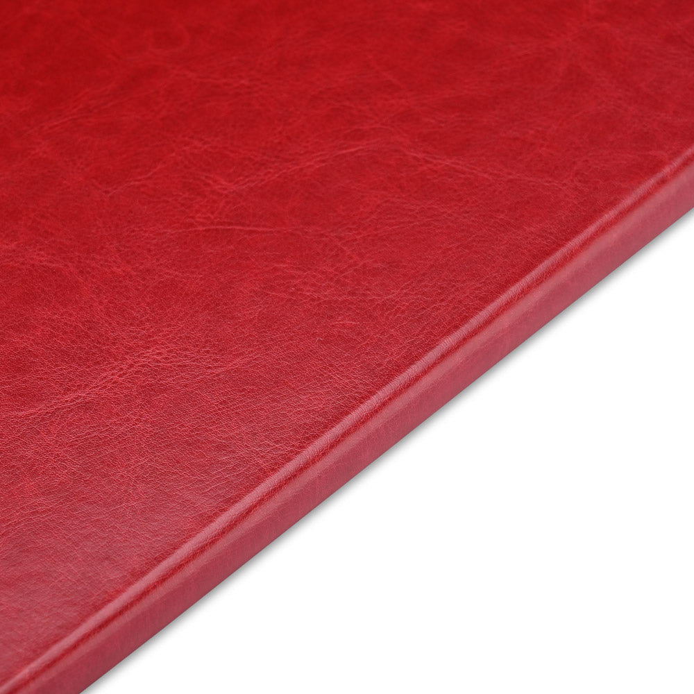 Premium 10-Pack PU Leather Menu Covers - 4 View Design, 8.5