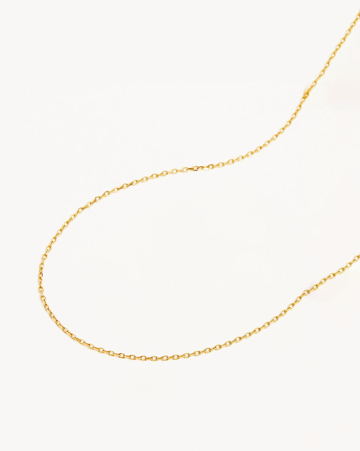 18K Gold Vermeil Signature Chain Necklace for Women - Elegant Layering Piece for Everyday Wear & Special Occasions