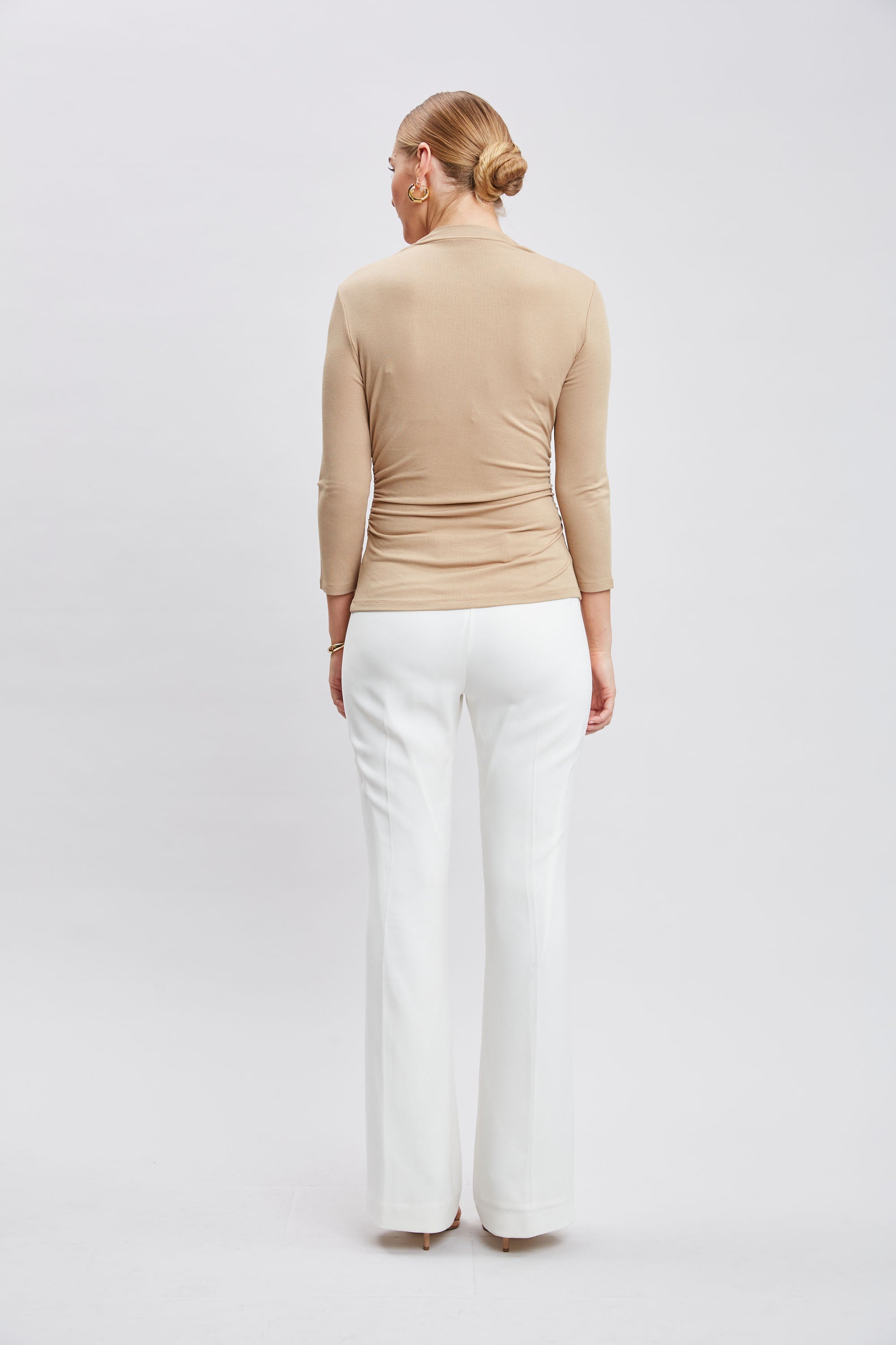 Asymmetric Rib Knit Sweater for Women - Trendy Off-Shoulder Pullover for Fall & Winter - Perfect for Casual Outings, Date Nights, and Office Wear