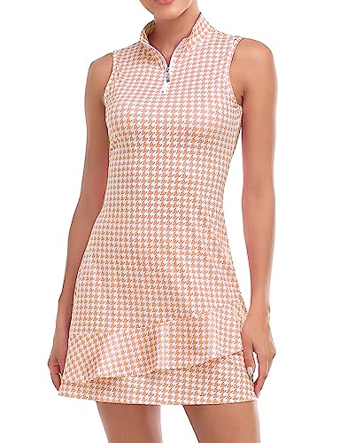 H-orange Houndstooth