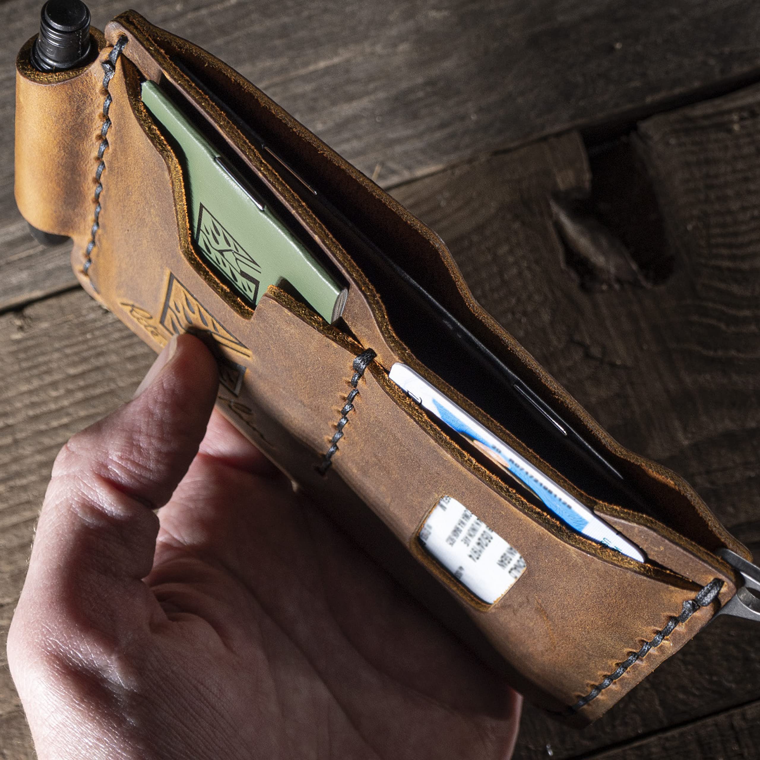 Rite in the Rain SHERPA Genuine Leather Notebook Wallet Kit - 6.875
