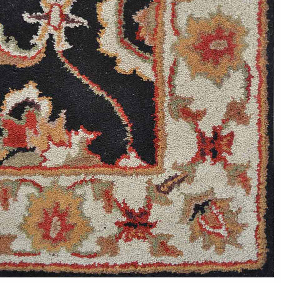 Qum Hand Tufted Rug - Premium Persian Wool Carpet for Living Room, Bedroom & Office - Soft & Durable Home Decor