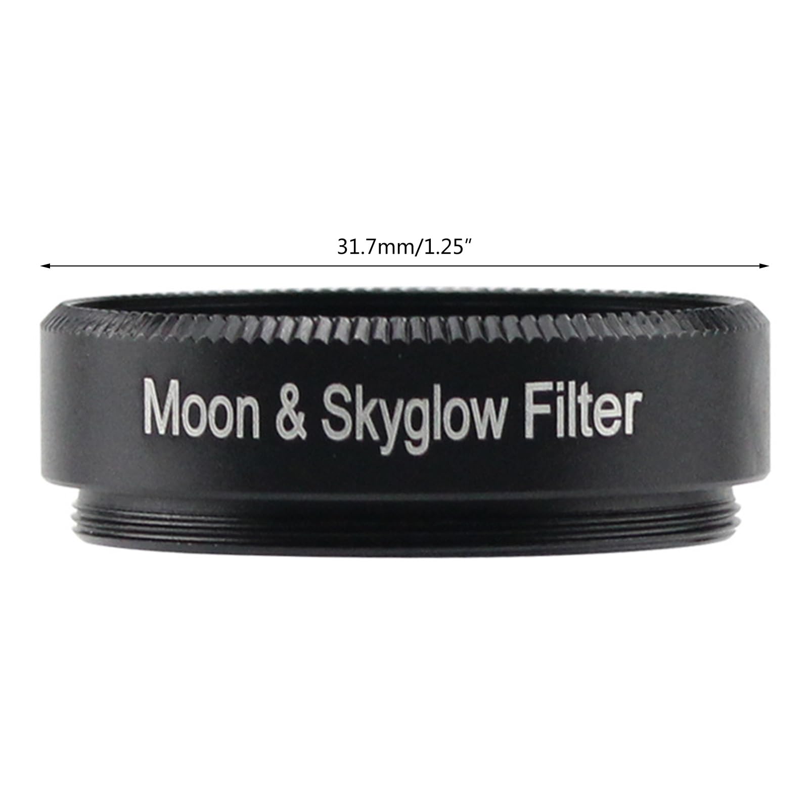 1.25 Inch Moon Filter - Neutral Density Optical Glass for Astronomical Eyepiece | Reduces Light Pollution | Durable Aluminum Frame | Perfect for Planetary & Lunar Observation