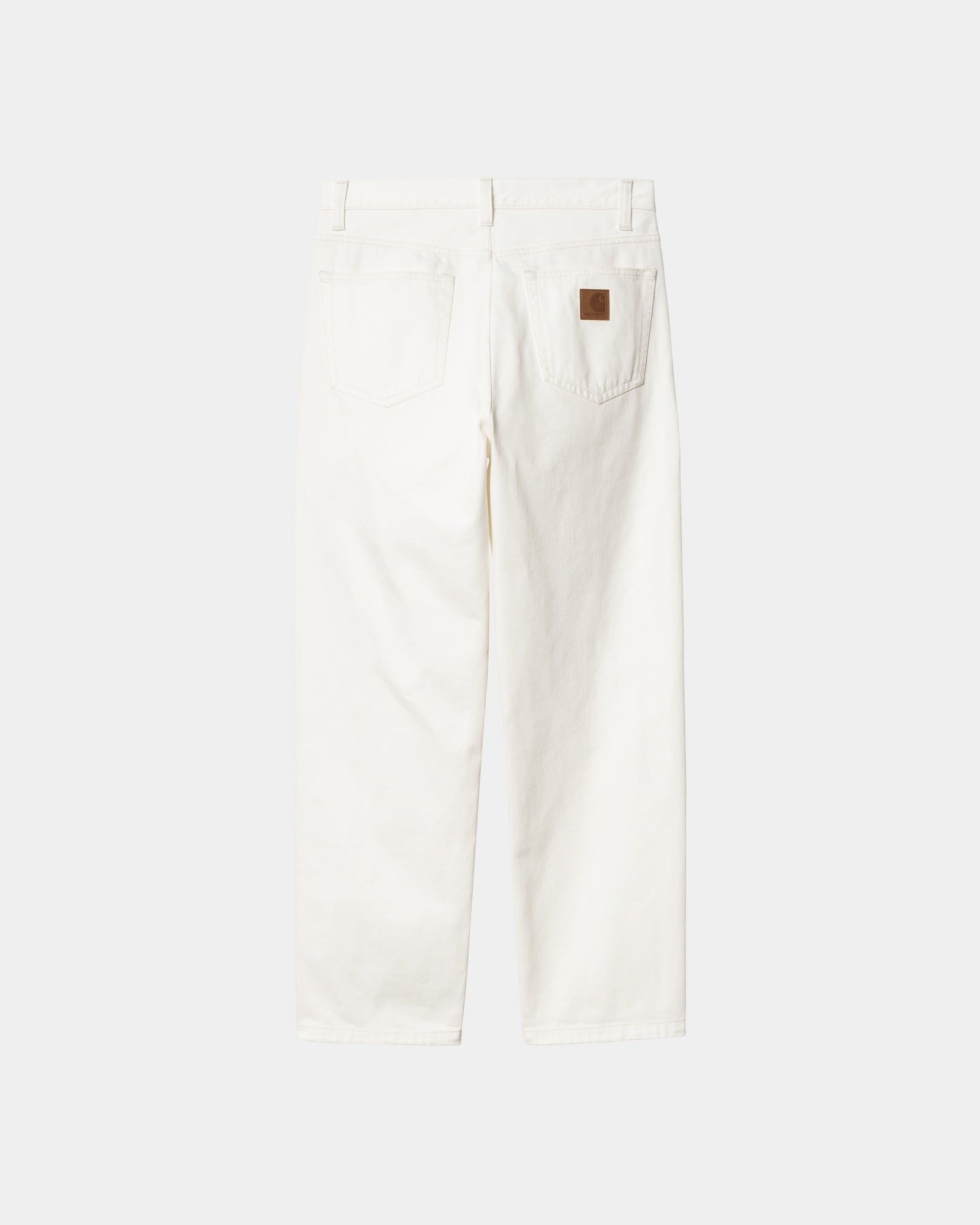Aaron Premium Men's Dress Pants | Classic White (Rinsed) | Perfect for Office Wear, Business Meetings & Formal Occasions