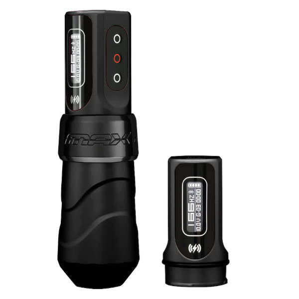 FK Irons Black Ops Flux Max Wireless Pen Machine - Professional Tattoo Pen for Artists, Cordless Tattoo Gun with Quiet Motor - Perfect for Tattoo Studios, Home Use & Professional Artists