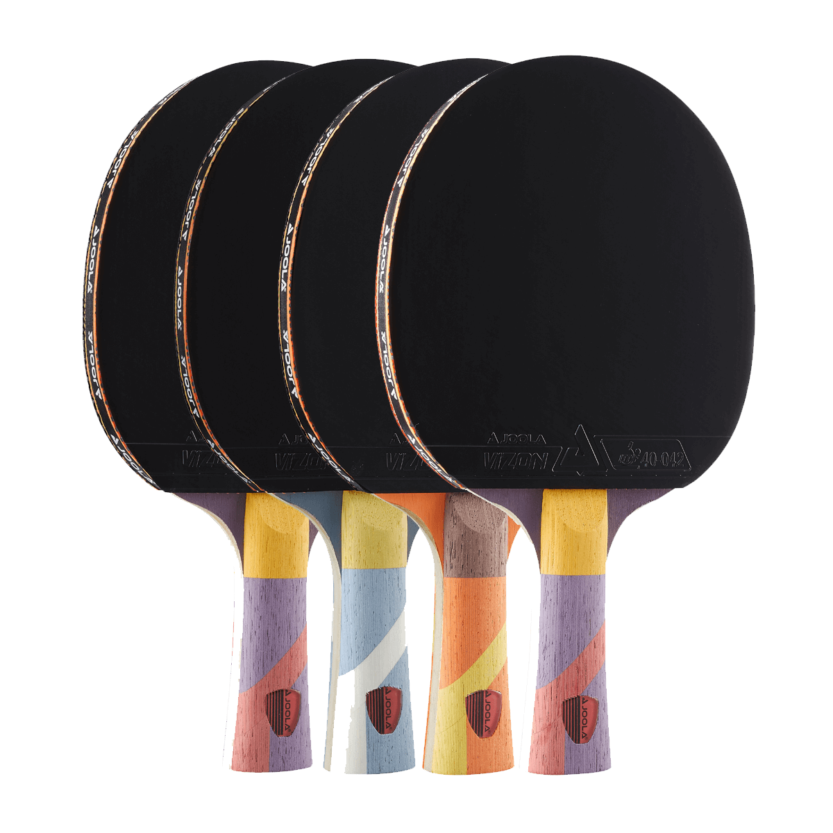 JOOLA Omega Strata Professional Table Tennis Paddle with Vizon Rubber - Premium Ping Pong Racket for Tournament Play & Home Practice