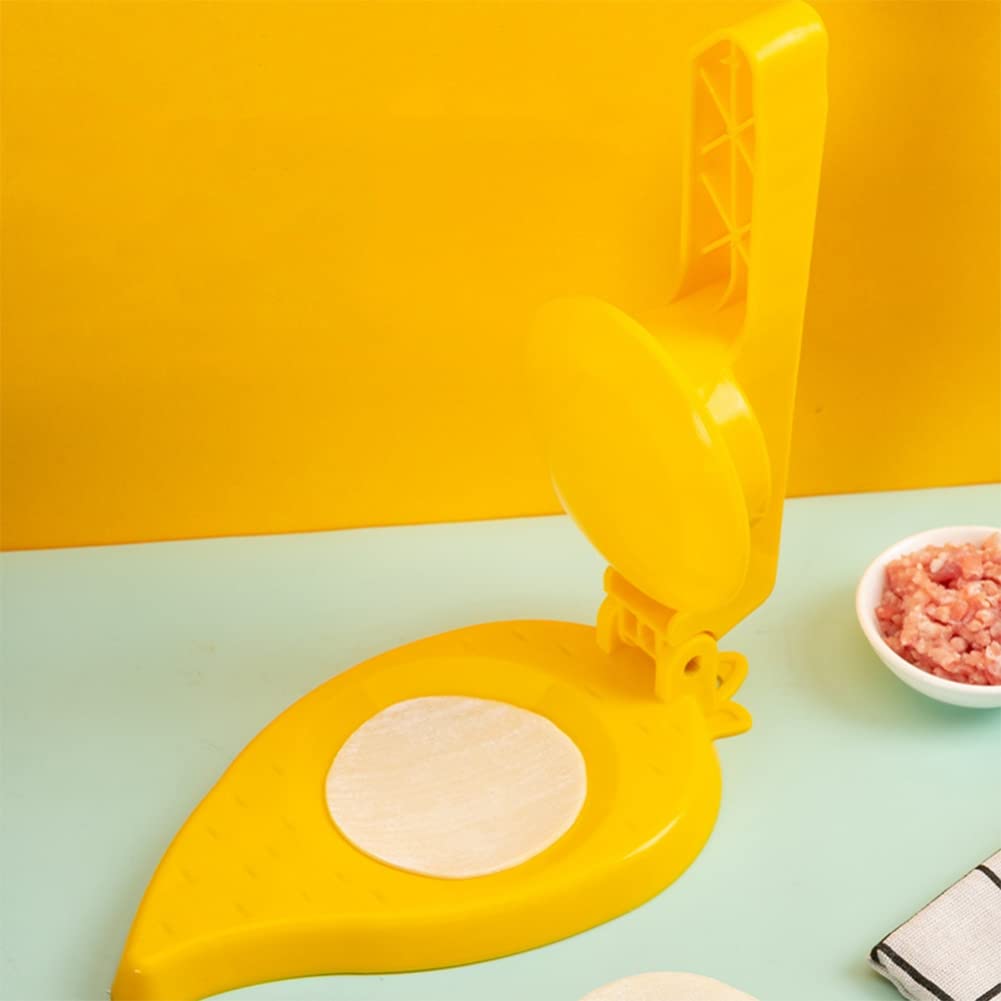Handmade Dumpling Press Machine - Manual Dumpling Skin Maker & Dough Press Tool for Homemade Dumplings | Perfect for Asian Cooking, Family Kitchen & DIY Dumpling Making at Home