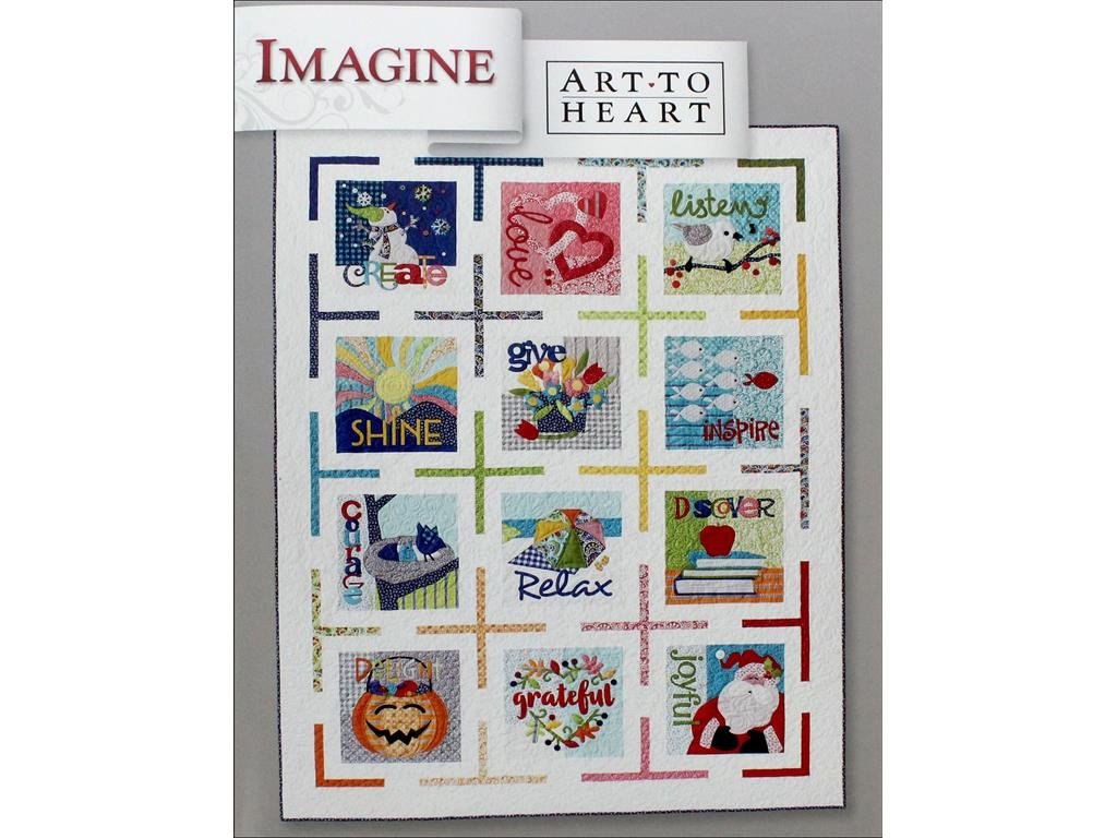 Art to Heart Book - Imagine Back: Inspirational Art Book for Creative Minds | Perfect for Artists, Designers & Art Lovers
