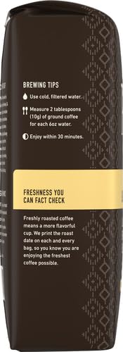 Peet's Coffee Luminosa Breakfast Blend Light Roast Ground Coffee - 10.5oz Bag | Bright & Balanced Flavors for Morning Brew, Office Coffee & Home Baristas