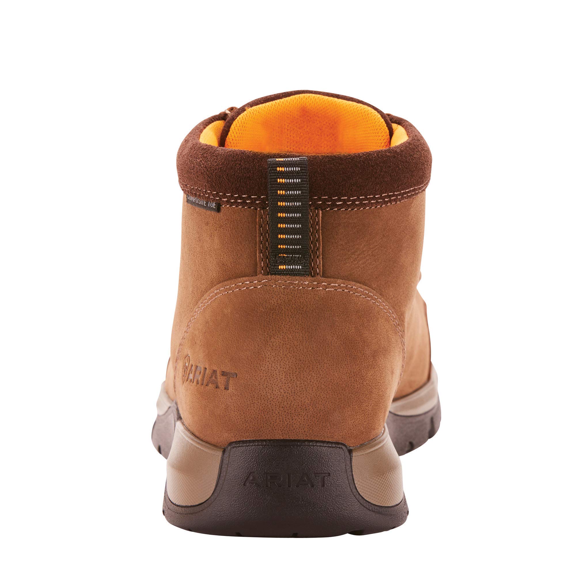 Ariat Men's Edge LTE Moc Composite Toe Work Boots - Safety Shoes for Construction, Warehouse & Outdoor Work | Slip Resistant & Comfortable Work Footwear