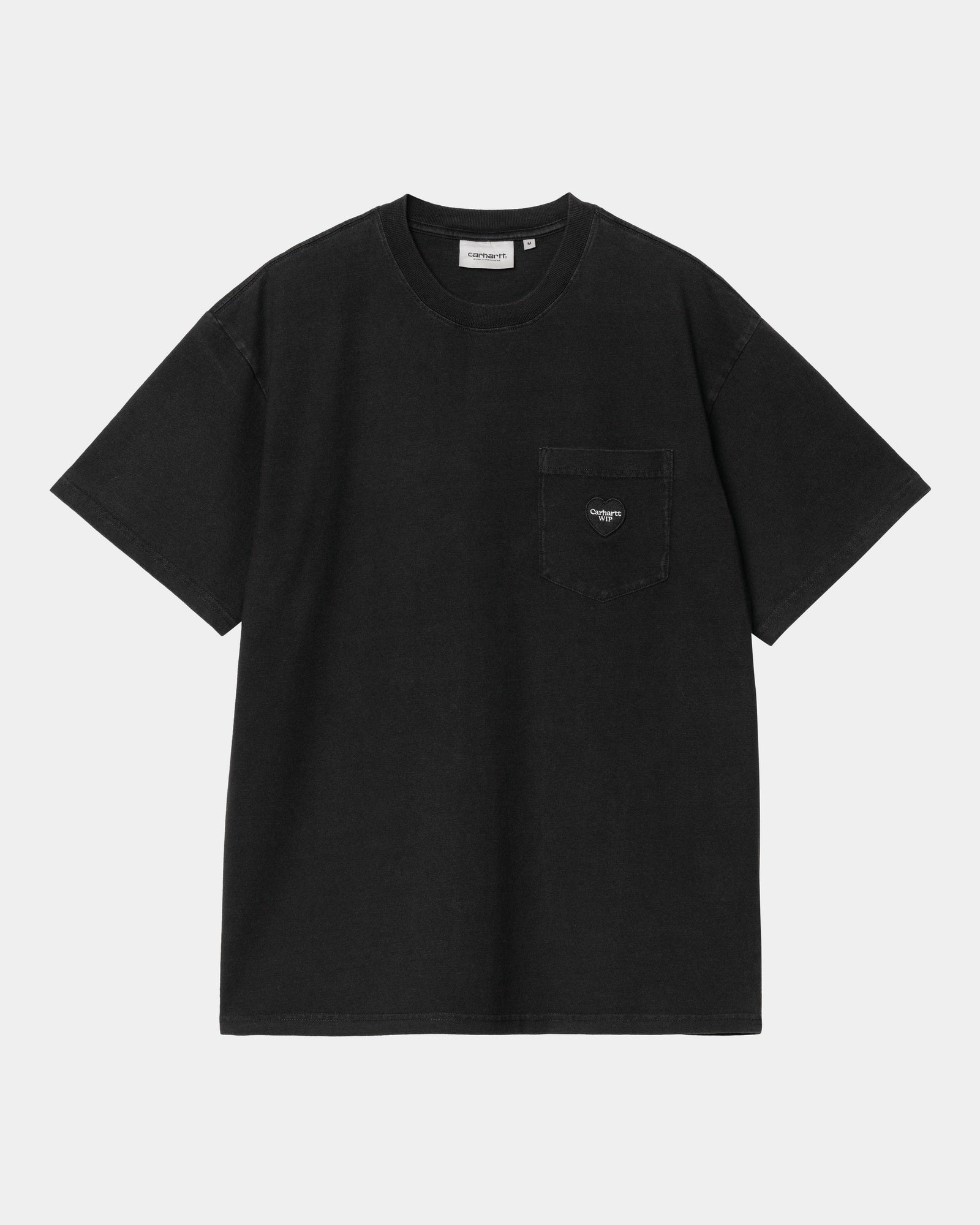 Men's Ingo Pocket T-Shirt - Soft Cotton Crew Neck Tee with Chest Pocket | Black | Casual Wear for Everyday Comfort