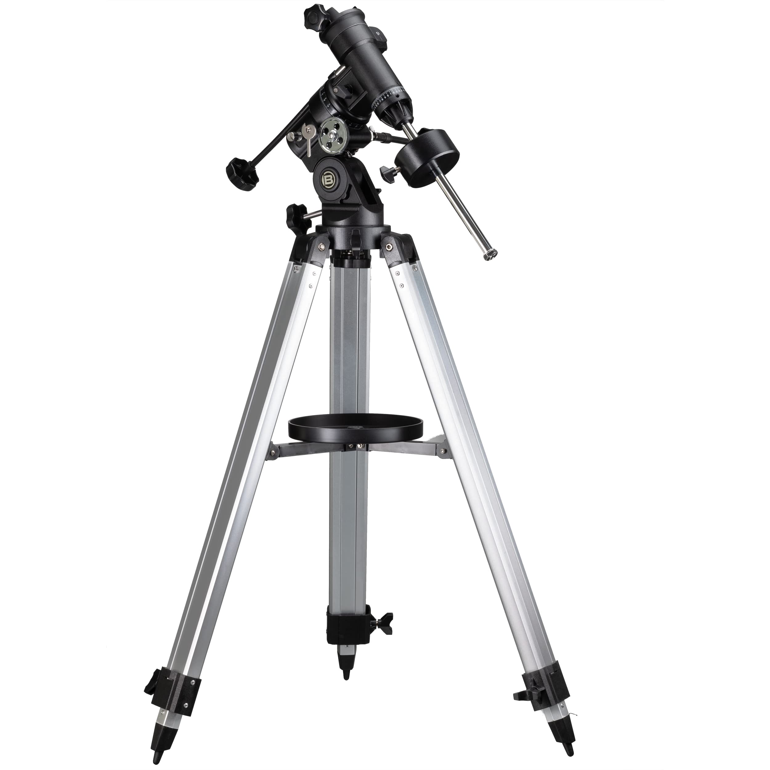 Bresser EQ3 Telescopic Mount with 5kg Load Capacity, Universal GP Level Prism & Adjustable Aluminum Tripod - Astronomy Telescope Accessories for Stargazing and Astrophotography