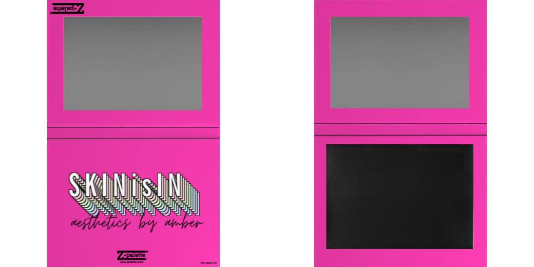 Custom Extra Large Z Palette - Magnetic Makeup Palette for Eyeshadows & Blush - Perfect for Professional Makeup Artists & Travel