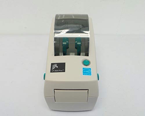 Renewed Zebra LP2824 Plus Label Printer with USB & Serial Port (P/N: 282P-201110-000) - Perfect for Shipping, Inventory & Barcode Labeling in Warehouses & Retail Stores