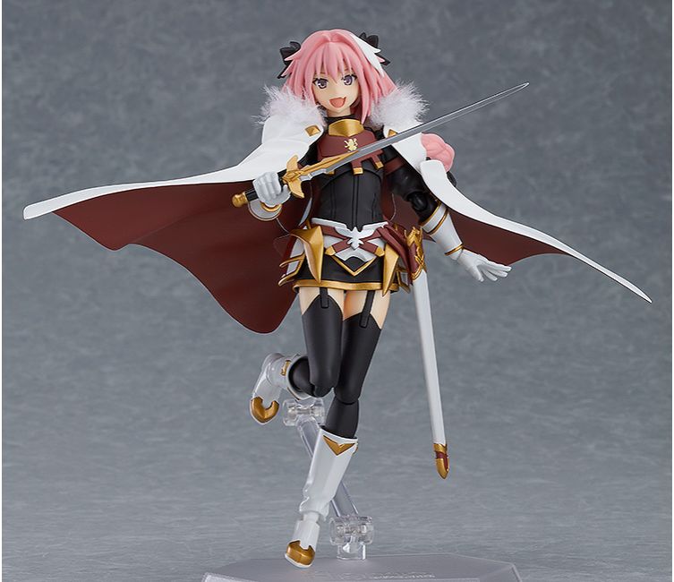 Figma #423 Astolfo Rider of Black Fate/Apocrypha Anime Action Figure - Perfect for Collectors, Cosplay, and Anime Display