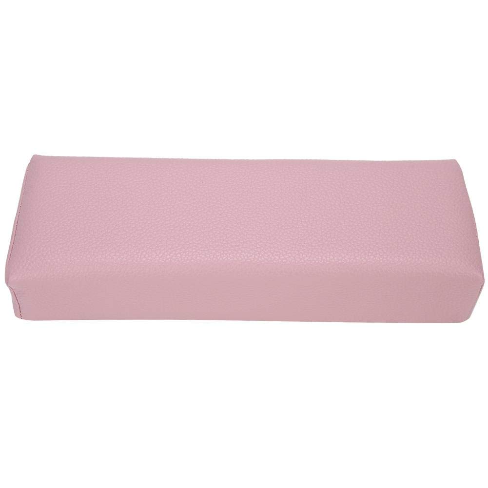 Washable Nail Art Hand Pillow - Soft Sponge Manicure Hand Rest Cushion for Nail Salon & Home Use - Comfortable Nail Art Hand Pad Support (Pink) - Perfect for Gel Polish, Acrylic Nails & DIY Nail Designs