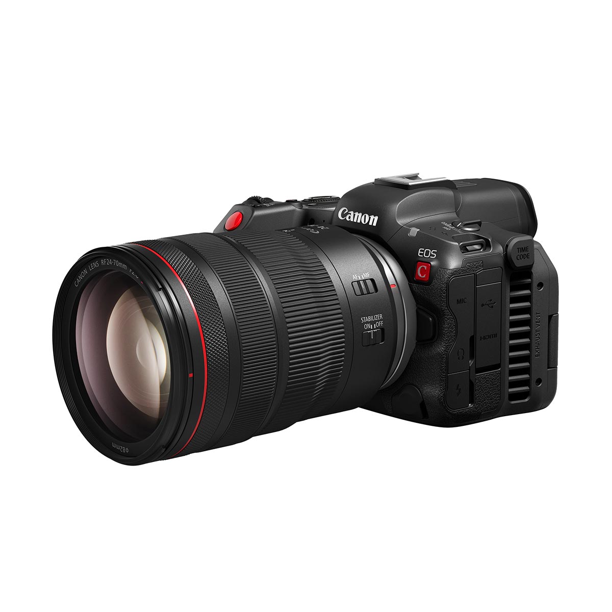 Canon EOS R5 C Mirrorless Cinema Camera with RF 24-105mm f/4L Lens - Professional 8K Video & Photography for Filmmaking, Vlogging, and Studio Production
