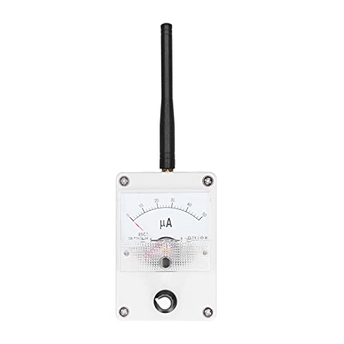 **High Precision RF Signal Strength Meter - Adjustable & Durable Antenna Radiation Tester with Buffer Function for Ham Radio, TV, and Cellular Networks | Perfect for Field Testing & Signal Optimization**