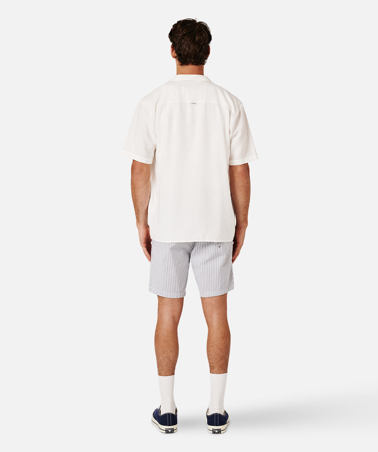 Periera Short Sleeve Shirt for Men - Premium Cotton Casual Button Down Shirt in Off White | Perfect for Office Wear, Summer Outfits & Smart Casual Occasions