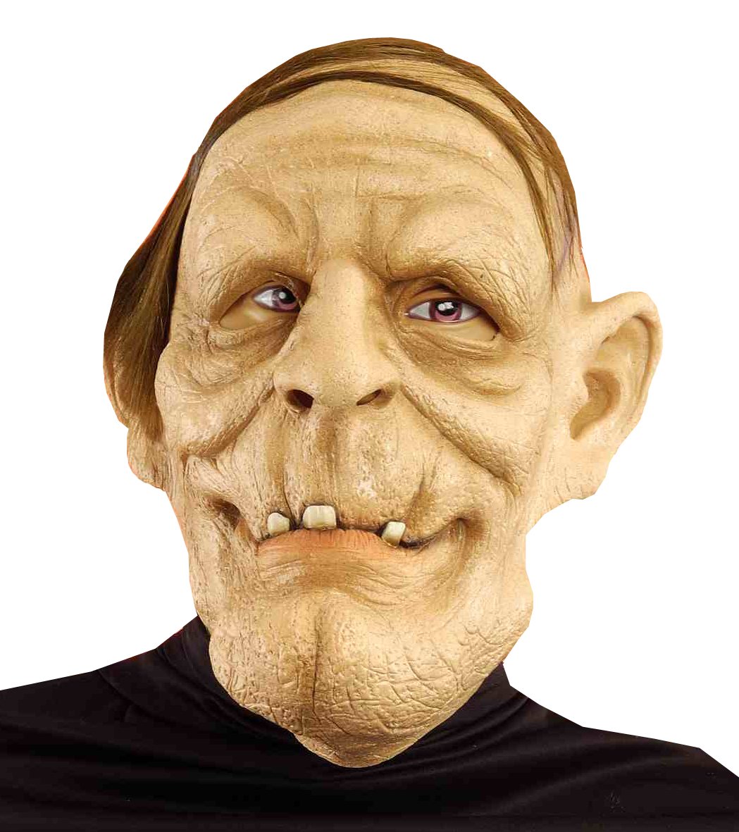Men's Realistic Old Man Combover Mask - Bald Head Disguise Costume for Halloween, Cosplay & Pranks - Perfect for Parties, Theatrical Performances & Funny Gifts