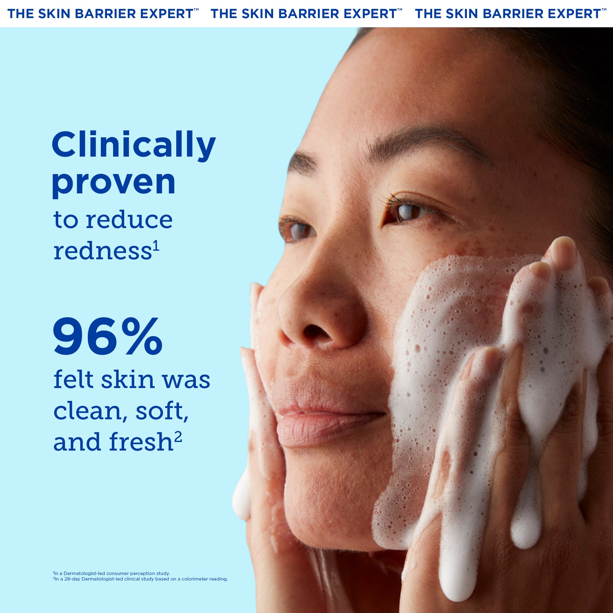 Barrier+ Foaming Oil Cleanser - Gentle Deep Cleansing for Acne-Prone & Sensitive Skin | Remove Makeup & Impurities | Perfect for Daily Skincare Routine & Post-Workout Refresh