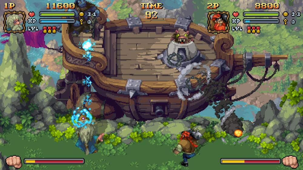 Battle Axe - Action-Adventure Game for PS4 | Hack & Slash Combat, Retro Graphics | Perfect for Fans of Classic Arcade Games