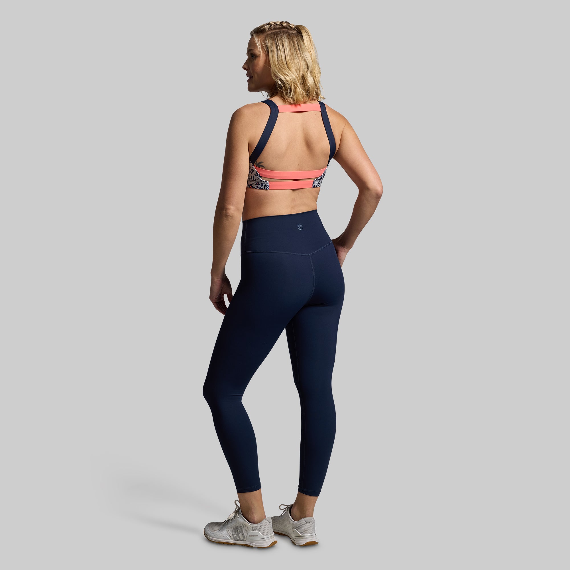 Moxie High Support Sports Bra for Women - Petal Magic Design - Perfect for Yoga, Running & Gym Workouts