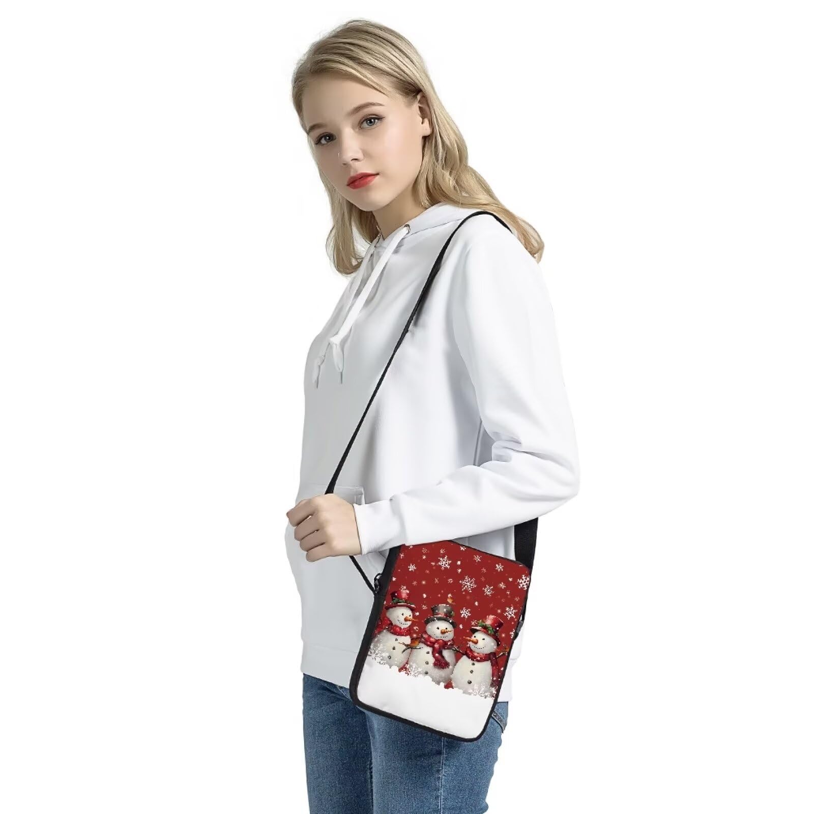 GIFTPUZZ Crossbody Bags for Women, Men & Kids - Adjustable Long Strap Messenger Shoulder Purse - Perfect for Travel, School & Everyday Use
