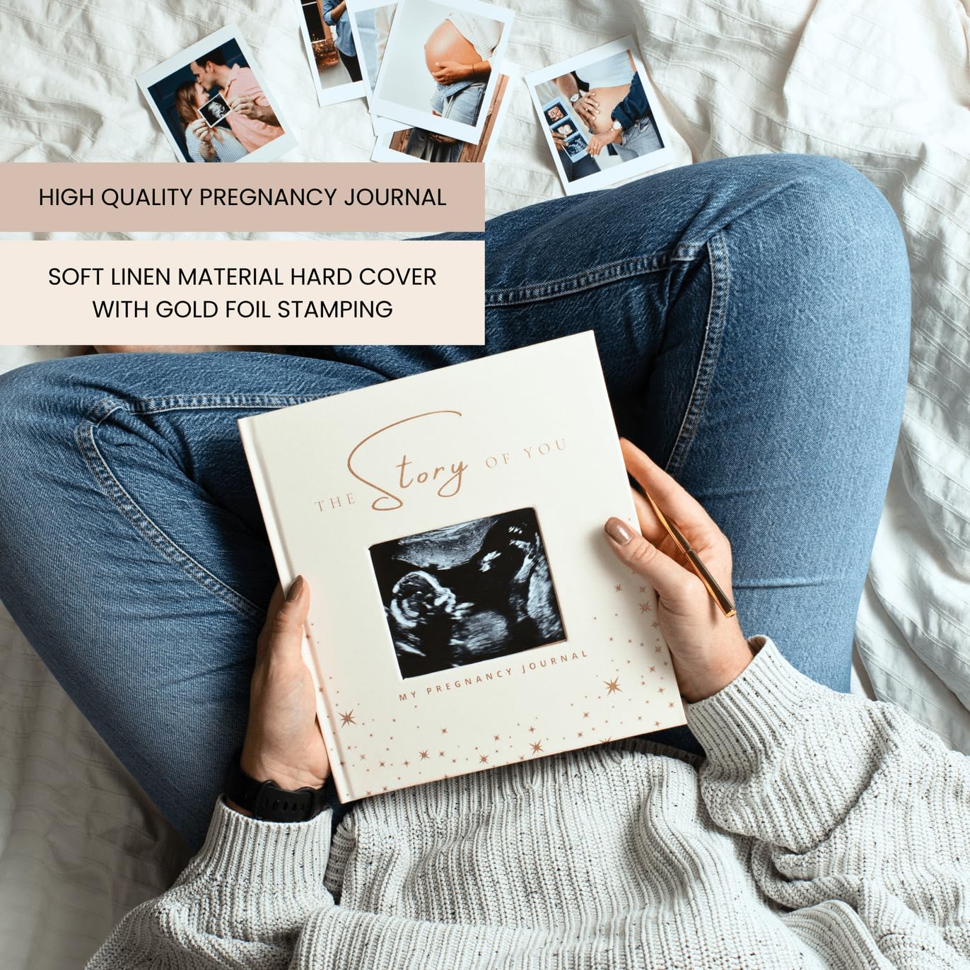 My Pregnancy Journal Memory Book - 128 Page Pregnancy Planner & Scrapbook for First-Time Moms 2025 - Weekly Tracker, Baby Bump Photos, Milestone Memories - Perfect Baby Shower Gift & Keepsake for Expecting Mothers