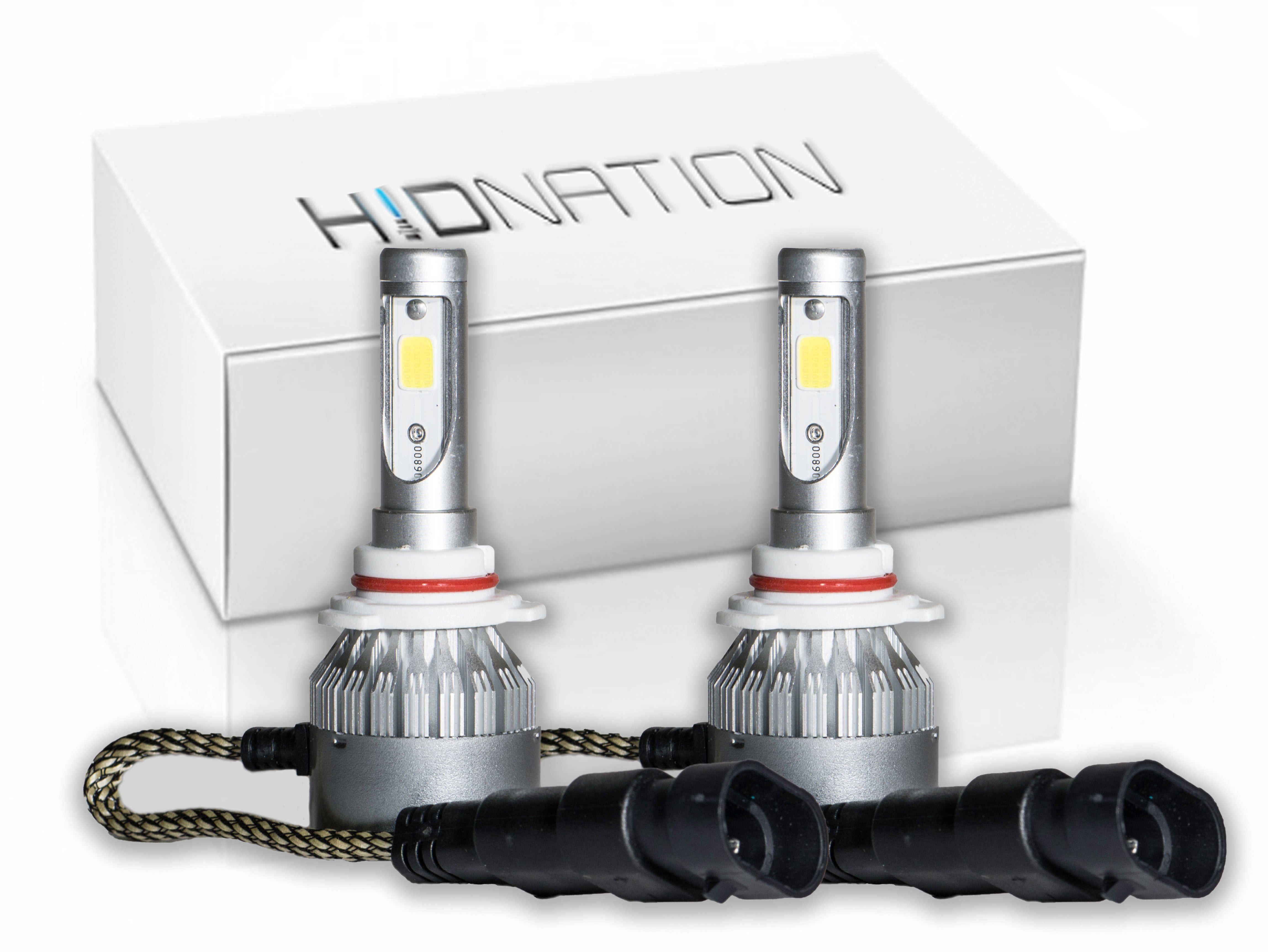 9006 9006HP 9006XS 9006LL 9012 HB4 LED Headlight Bulbs Kit - High Brightness, Low Energy for Cars, Trucks, SUVs - Perfect for Night Driving, Foggy Conditions & Off-Road Adventures