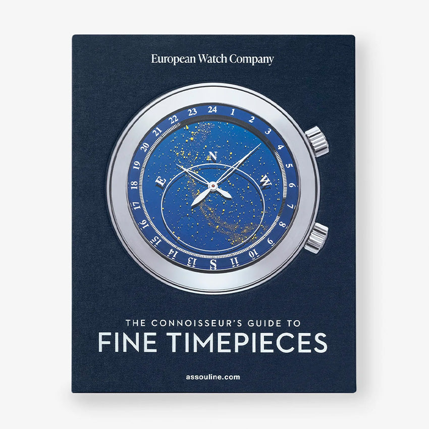Assouline The Connoisseur's Guide To Fine Timepieces: European Watch Company - Luxury Watch Book for Collectors & Enthusiasts | Perfect Gift for Watch Lovers & Stylish Home Decor
