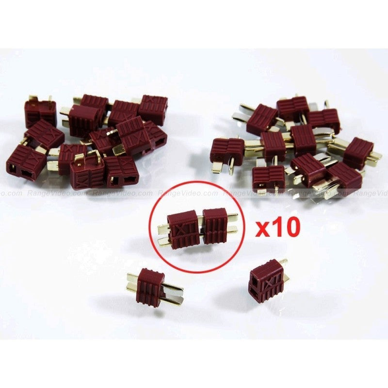 10 Pairs Nylon T Connectors - High-Quality Plumbing & DIY Pipe Fittings for Home Repair, Gardening, and Irrigation Systems