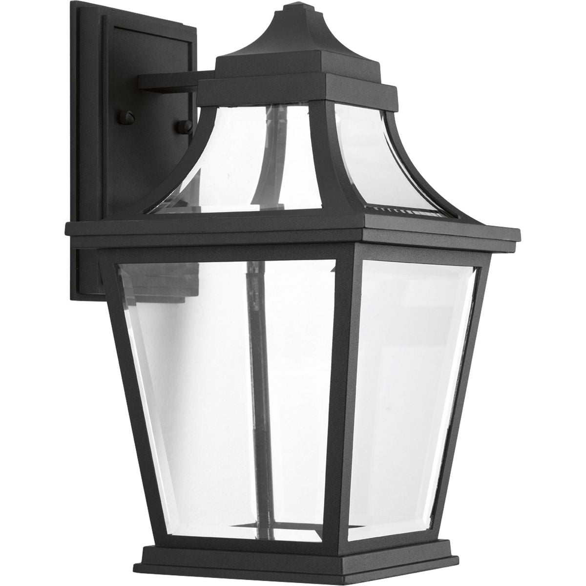 Endorse Collection Single Light Medium Wall Lantern - Outdoor Porch Light Fixture for Patio, Garden, and Entryway Lighting