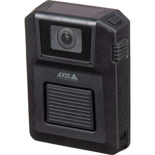 Axis Communications W101 Body Worn Camera - 1080p HD Video, Night Vision, 32GB Storage, IP67 Waterproof (Black) - Ideal for Law Enforcement, Security Guards & Event Staff