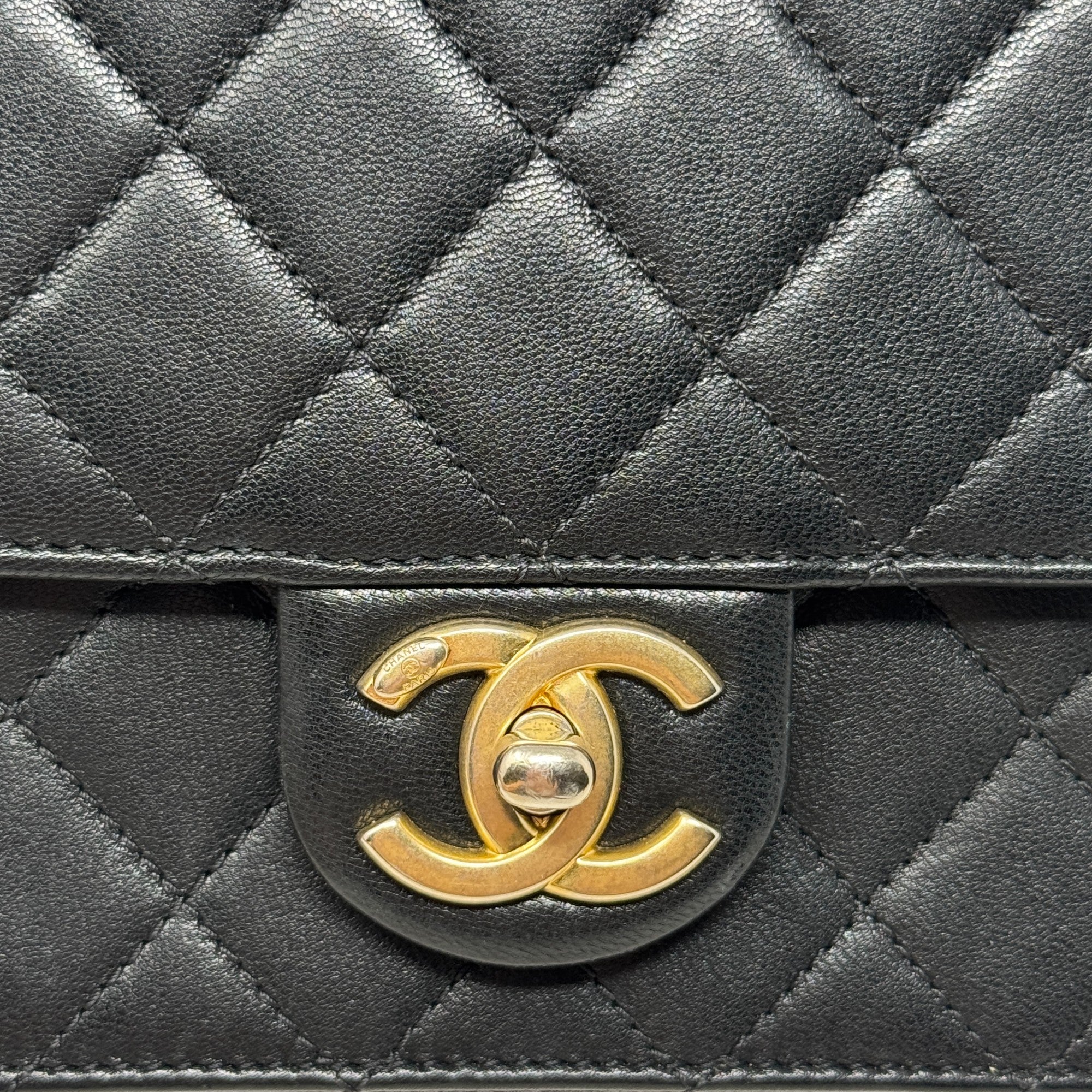 Chanel Black Small Chic Pearl Flap Bag - Luxury Designer Crossbody Purse for Women | Perfect for Evening Parties, Date Nights & Special Occasions