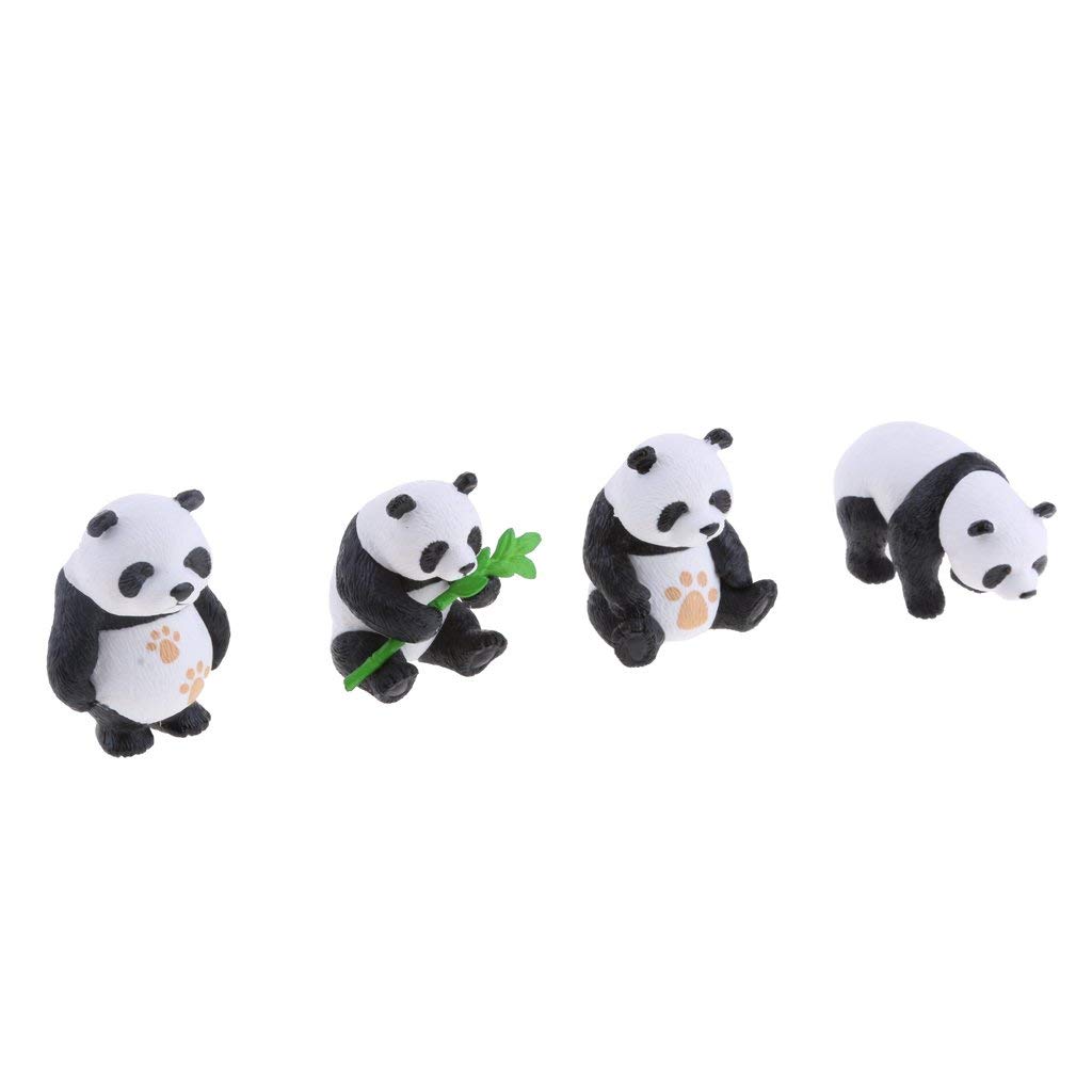 4pcs Mini Resin Fairy Garden Ornaments - Cute Flower Pot Decorations for Indoor Plants, Home Decor, Fairy Garden & DIY Crafts (Set of 4)