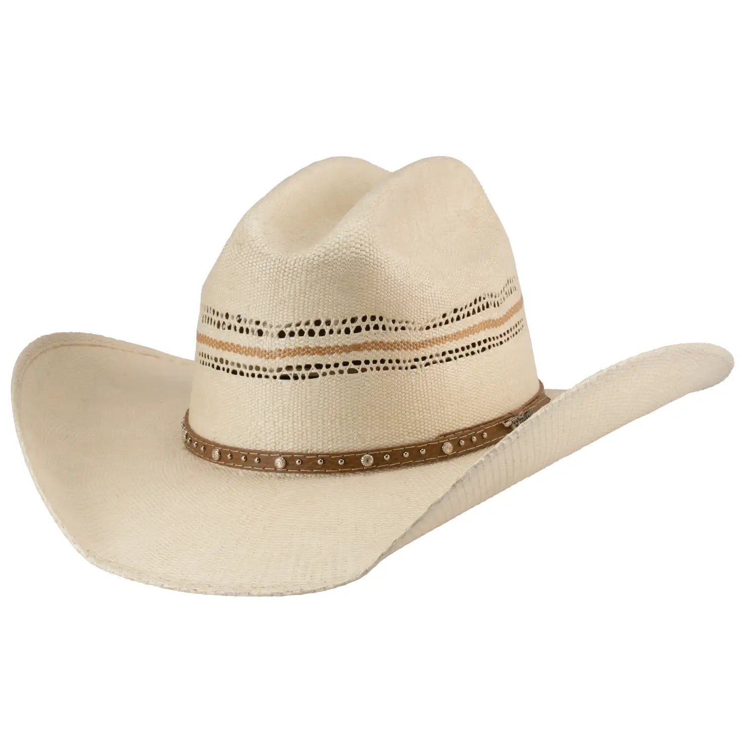 Bullhide Boley (25X) Bangora Straw Cowboy Hat - Western Style Sun Protection for Men & Women - Perfect for Rodeo, Ranch Work, and Outdoor Adventures