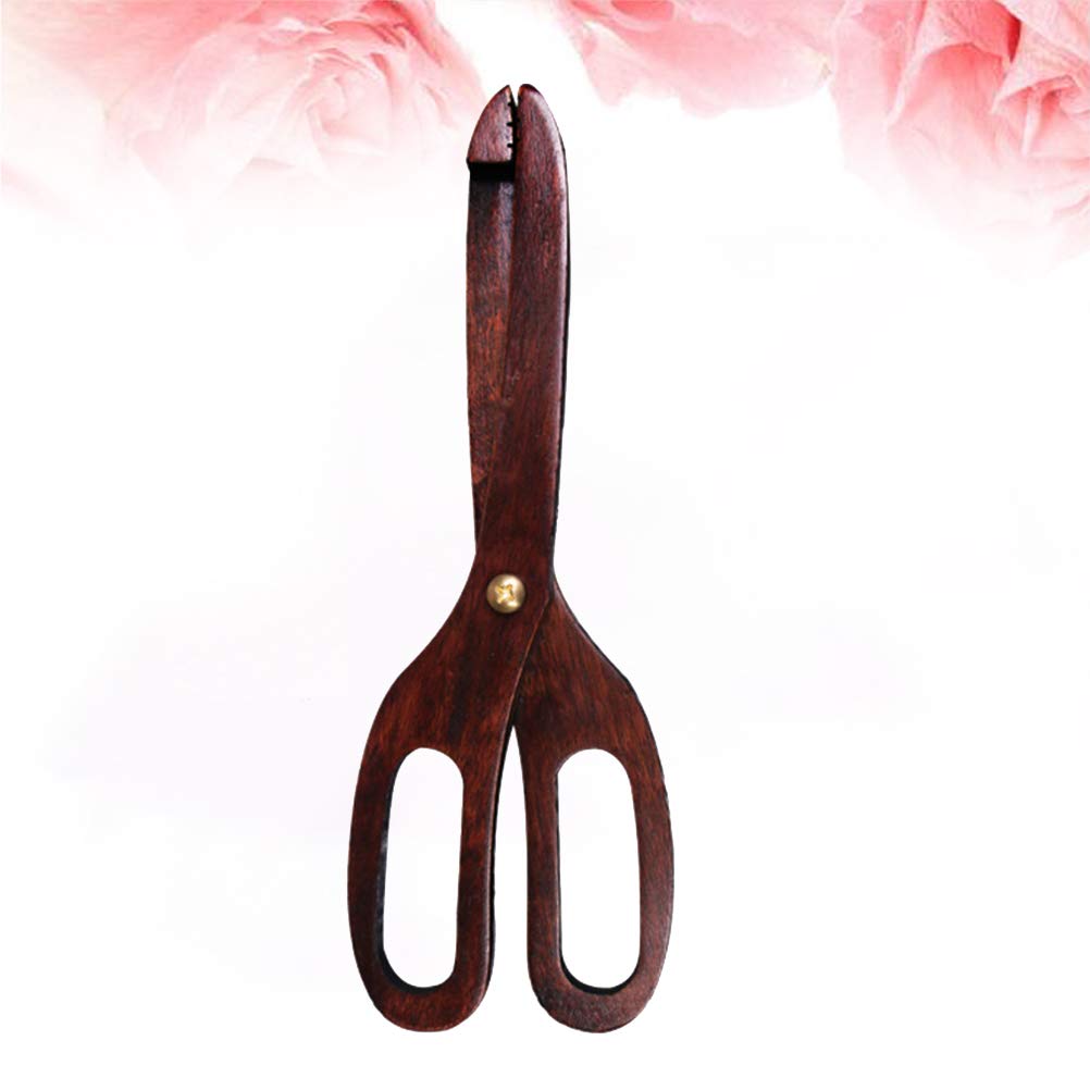 Wooden Bread Tongs - Kitchen Serving Tongs for Bread, Pastries & Food - Perfect for Baking, Serving & Buffet Use