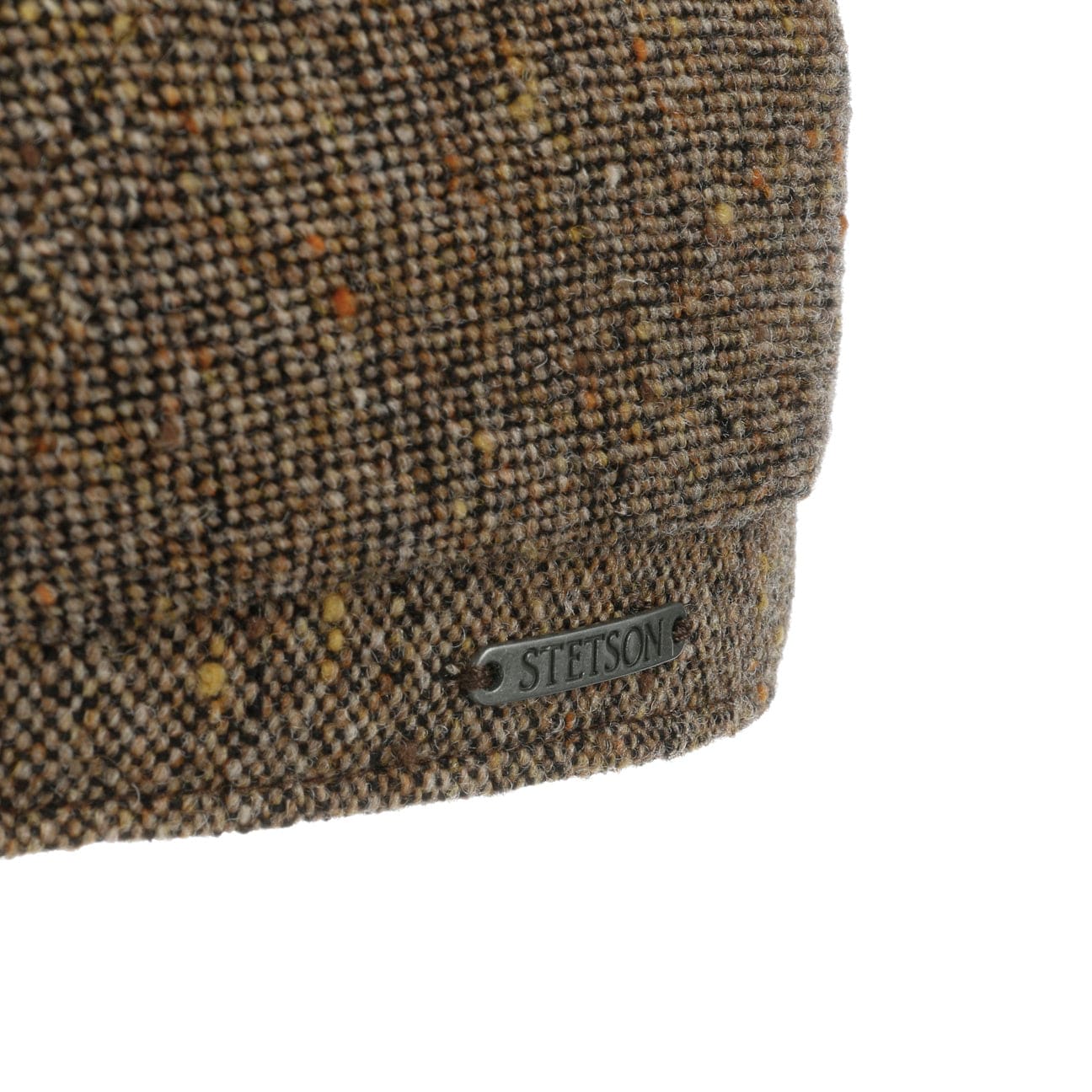 Stetson Standsfield 6-Panel Flat Cap for Men - Classic Wool Fedora Hat for Casual & Outdoor Wear - Perfect for Golf, Hiking, and Everyday Fashion