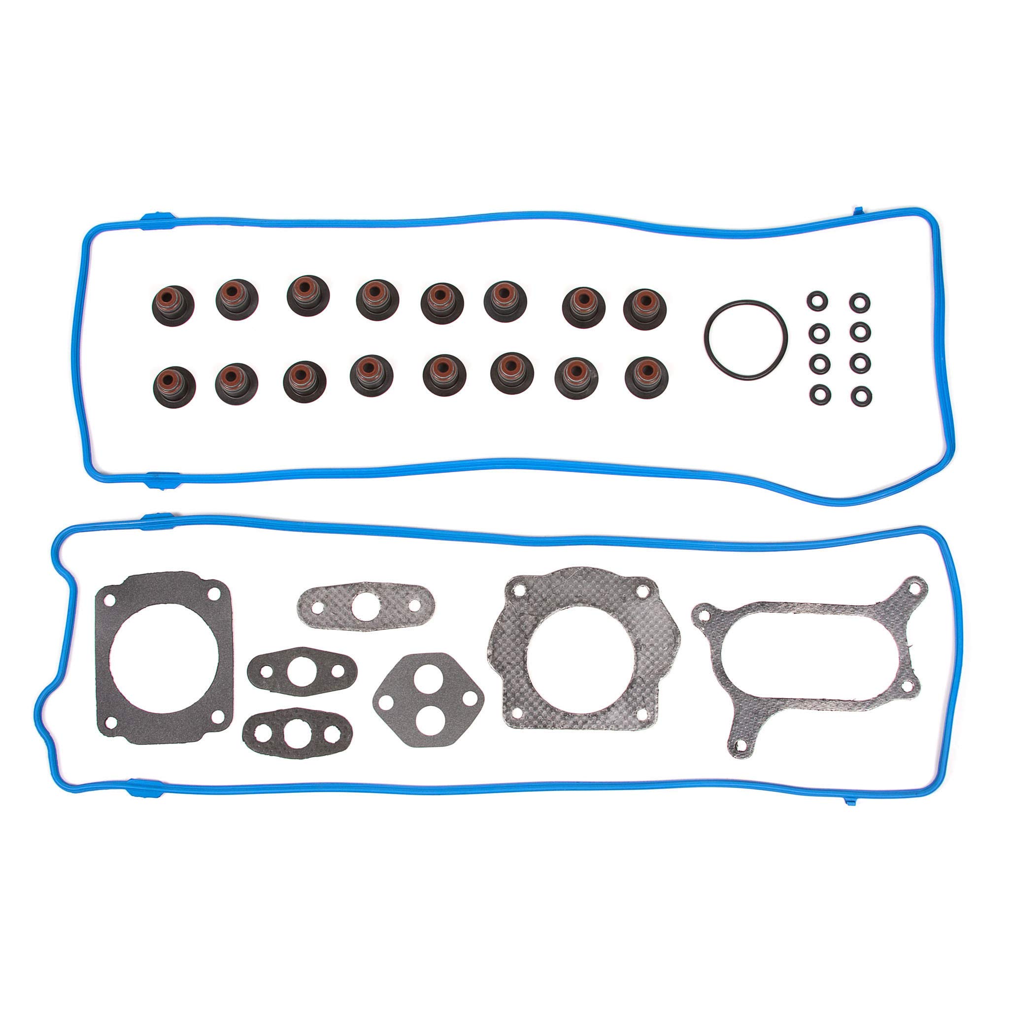 Full Gasket Set Compatible with 2000 Ford F150 E150 Econoline 4.6L SOHC ROMEO Vin W - High Performance Silicone Gaskets for Engine Repair & Maintenance - Perfect for DIY Mechanics & Auto Shops