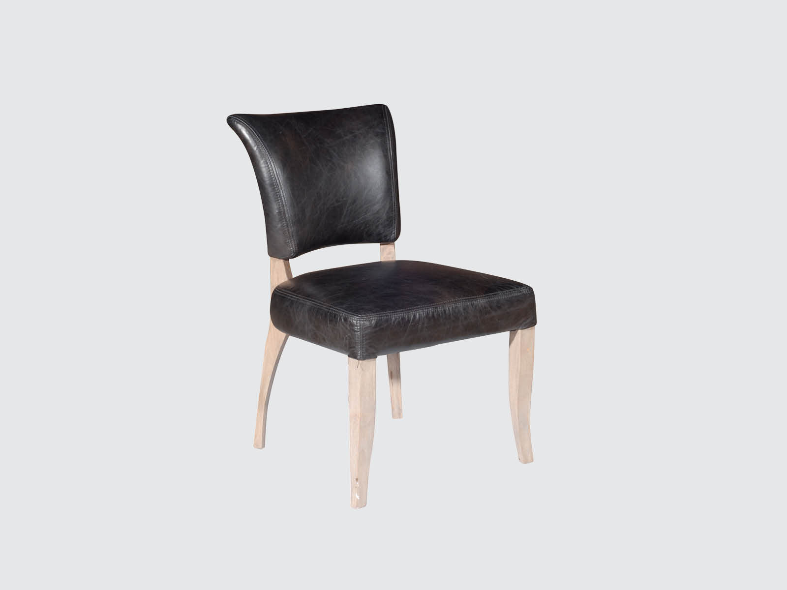 Mimi Dining Chair - Modern Wooden Kitchen Chairs with Cushion, Set of 2 - Perfect for Dining Room, Breakfast Nook, and Small Space Decor