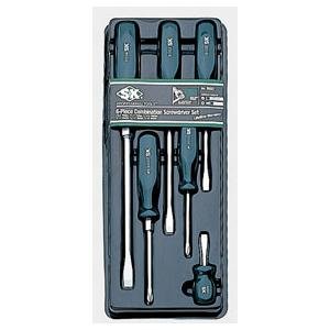 9-Piece Screwdriver Set with Slotted & Phillips Heads - Durable Hand Tools for Home Repair, DIY Projects, and Professional Use