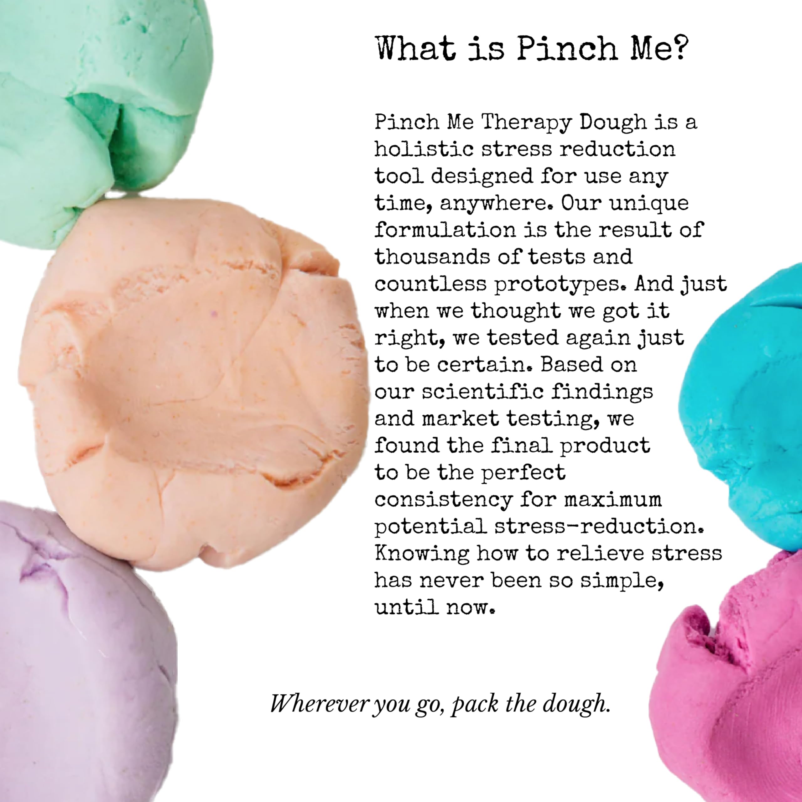 Pinch Me Therapy Dough - 10oz Stress Relief Putty with Surf Scent | Aromatherapy Sensory Fidget Toy for Anxiety & Focus | Perfect for Office, Travel & Classroom Use
