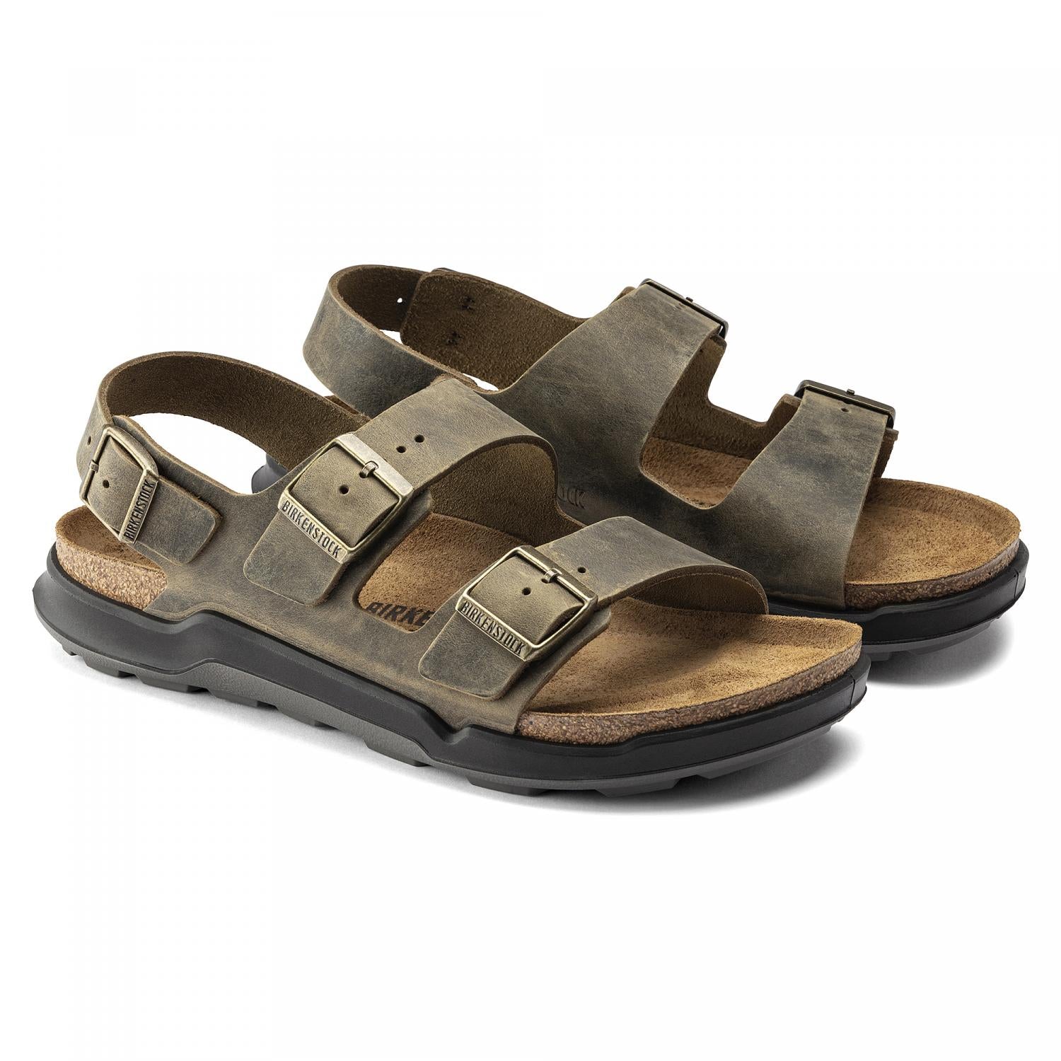 Birkenstock Milano Rugged Men's Sandals - Comfortable & Durable Outdoor Footwear for Hiking, Walking & Casual Wear