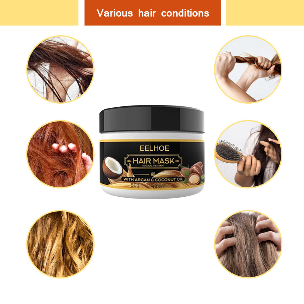Men's & Women's Fluffy Hair Care Essential Oil with Elastin - Styling & Nourishing Treatment for Dry, Damaged Hair - Perfect for Daily Hair Care & Salon Styling