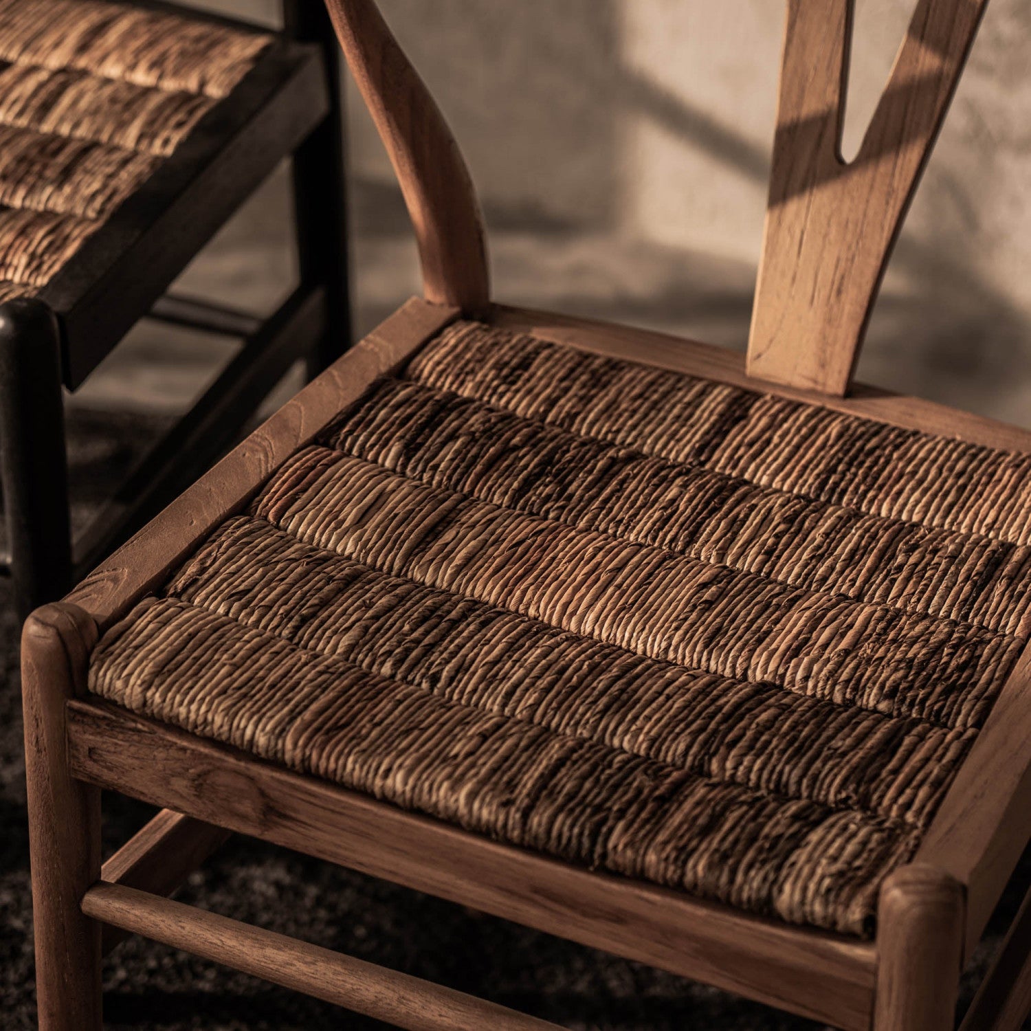 Natural Bayan Caterpillar Twin Chair - Cozy Seating for Living Room, Bedroom, or Nursery - Perfect for Relaxing & Lounging