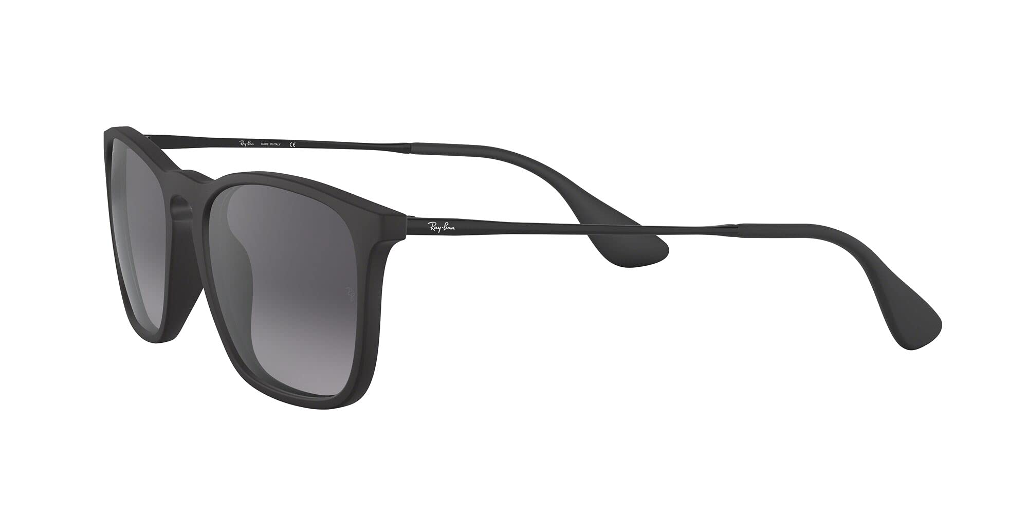 Ray-Ban RB4187 Chris Square Sunglasses - Classic Polarized UV Protection for Men & Women | Perfect for Driving, Beach, and Outdoor Activities