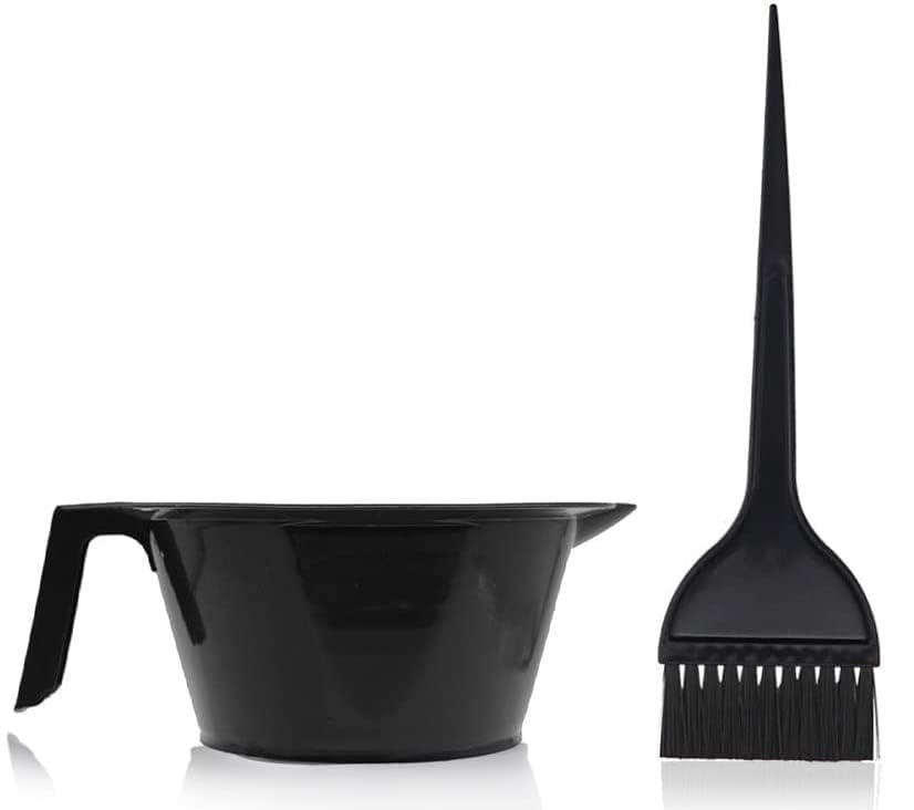 Talora Professional Hair Dye Brush & Bowl Set - 2 Pack Hair Coloring Applicator Kit for Home & Salon Use - Perfect for Men & Women DIY Hair Coloring, Highlights & Root Touch Ups